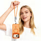 Metal Lens Bracket Phone Case For iPhone 17 & Chubbycable Crossbody Strap Cable Combo
