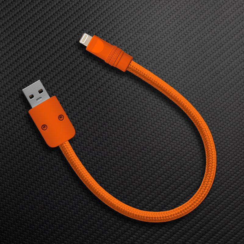 "Monochrome Chubby" Power Bank Friendly Cable