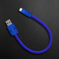 "Monochrome Chubby" Power Bank Friendly Cable