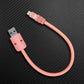 "Monochrome Chubby" Power Bank Friendly Cable - Silicone Material