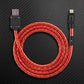 "Neon Chubby" 240W Braided Silver-Plated Fast Charging Cable