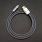 Braided Lightning to USB-A charging cable