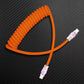 "Neon Chubby" Neon Glow Fast Charge Spring Cable with Gradient Illumination