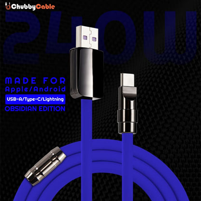 “Obsidian Editionâ€?240W Glossy Multi-Color Fast Charging Cable