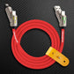 ChubbyCable red high-speed multi-connector charging cable