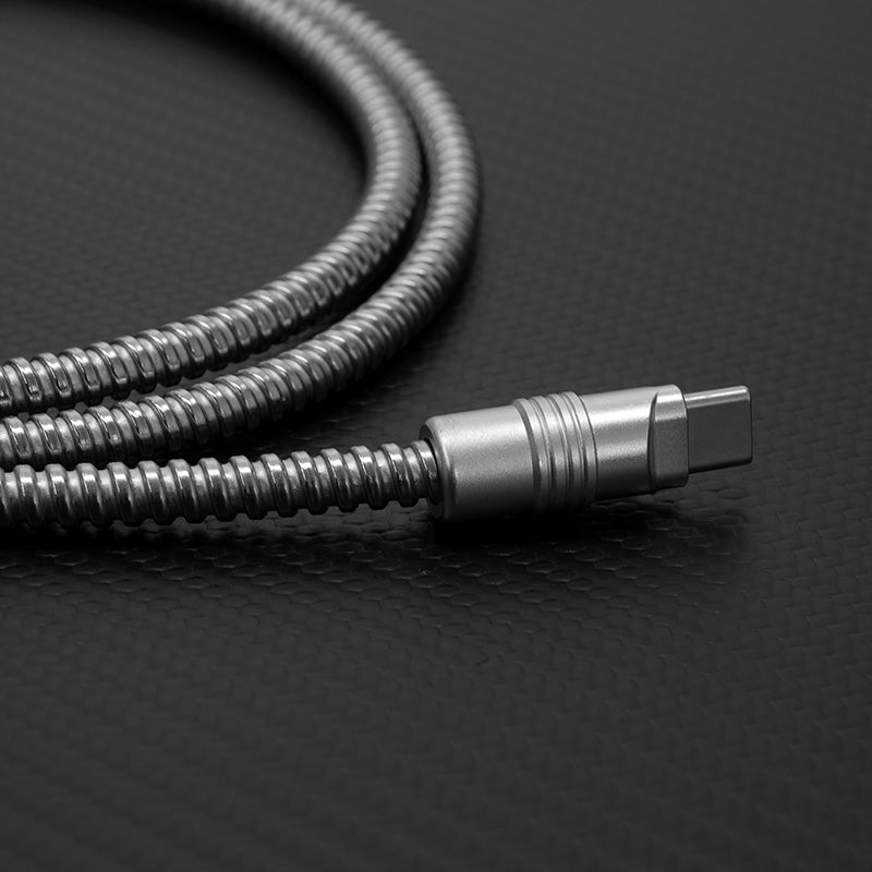 "SteelGuard Max" Ultimate Anti-Bite Reinforced Charging Cable