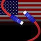 USA Flag Chubby - Specially Customized ChubbyCable