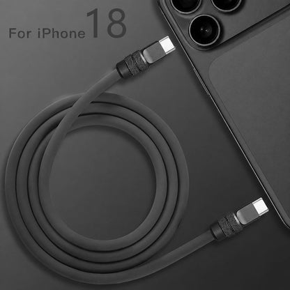 "Chubby 18" 240W Anodizing Fast Charging Cable For iPhone 18