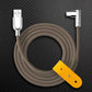 "Thin Chubby" 240W Charging Cable - 90° Elbow Design & Mirrored Connector