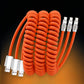 "Curly Chubby" 240W Coiled Fast Charging Cable for Car [240H Sag-Free]