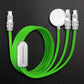 ChubbyCable Tri-Flex™  100W 3-in-1 Fast Charging Cable with Soft Silicone & Apple Watch Charger