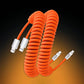 "Curly Chubby" 240W Coiled Fast Charging Cable for Car [240H Sag-Free]