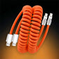 "Curly Chubby" 240W Coiled Fast Charging Cable for Car [240H Sag-Free]