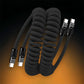 "Curly Chubby" 240W Coiled Fast Charging Cable for Car [240H Sag-Free]