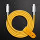 "Thin Chubby" 240W Grainy Texture Charging Cable With Mirrored Connector