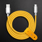 "Thin Chubby" 240W Grainy Texture Charging Cable With Mirrored Connector