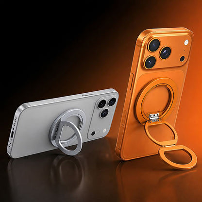 ChubbyGrip Dual-Axis – 360° Metal Folding Magnetic Phone Holder