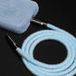 "Thin Chubby" 240W Knit Braided Fast Charging Cable With Mirrored Connector