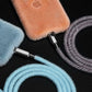 "Thin Chubby" 240W Knit Braided Fast Charging Cable With Mirrored Connector