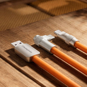 "FlexElbow Pro" 90° Design 240W Fast Charge Cable