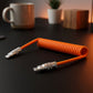 "Curly Chubby" Coiled Silicone Fast Charging Cable