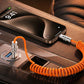 "Curly Chubby" Coiled Silicone Fast Charging Cable