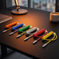 "Curly Chubby" Coiled Silicone Fast Charging Cable