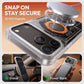 ChubbyArmor LayerX - 3D IML MagSafe Clear Case with Camera Stand for iPhone