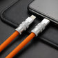 "Seamless Chubby"  Audio Cable - Type-C & Lightning (TRRS)