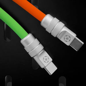 ChubbyCable Football Edition - 240W Fast Charge Cable With Limited Soccer Connector Design