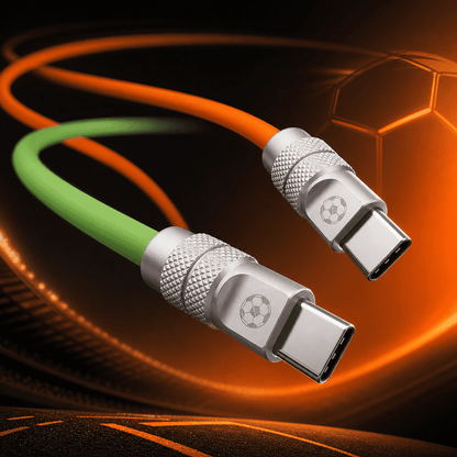 ChubbyCable Football Edition - 240W Fast Charge Cable With Limited Soccer Connector Design